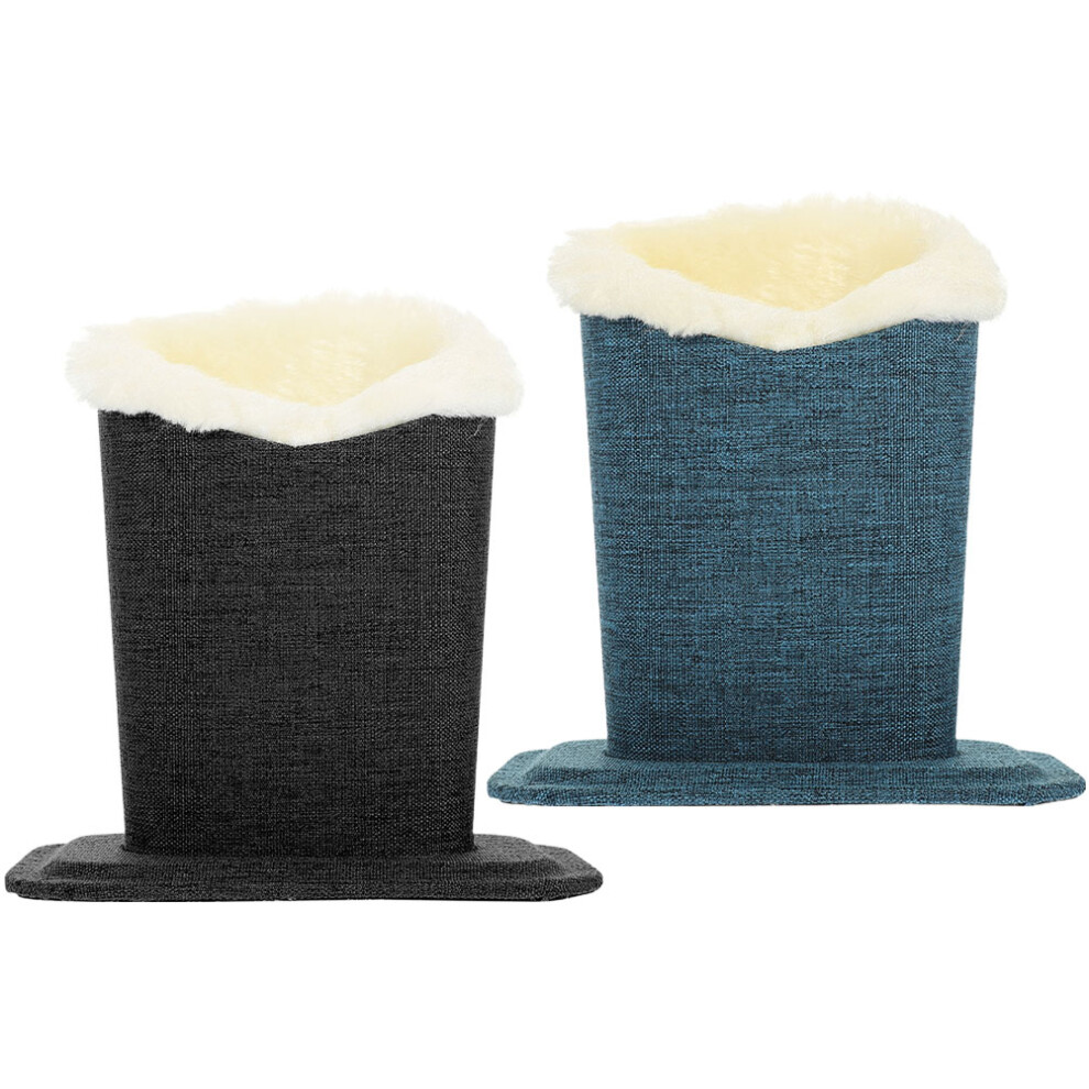 Aboofan 2Pcs Reusable Eyeglasses Stand Holder Plush Sunglasses Display