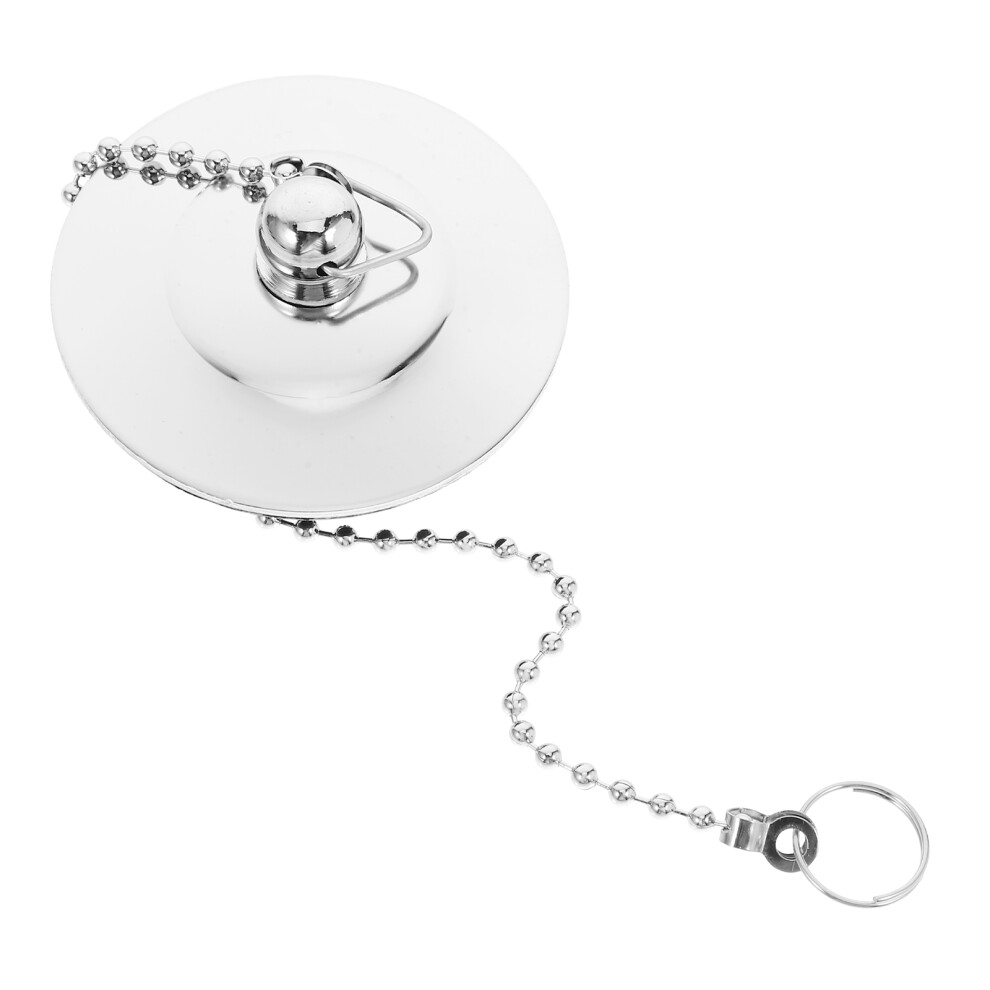 Bathtub Drain Plug With Chain For Bathroom And Kitchen Sink Basin 3263628786009