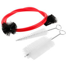 trumpet cleaning kit with mouthpiece and valve brush for care