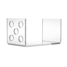 hair scissors storage rack transparent stand for combs and tools