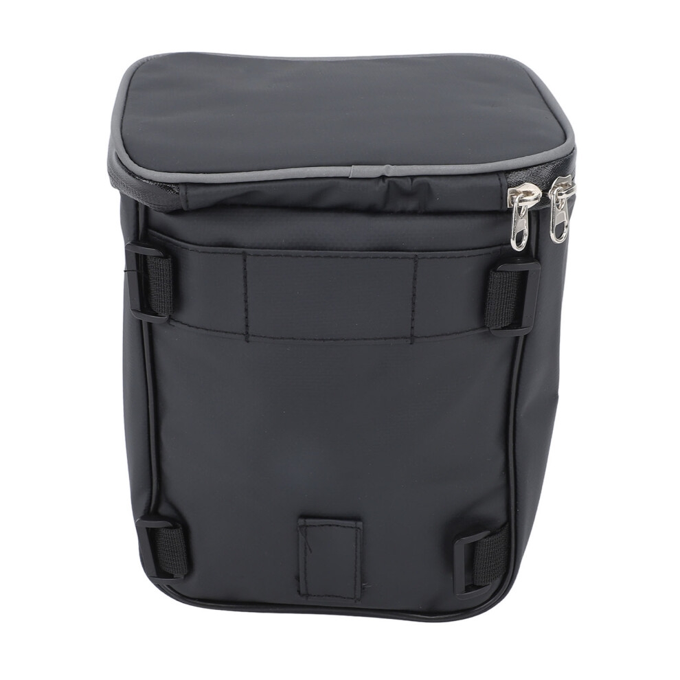 6L Waterproof Motorcycle Tail Bag With Reflective Trim For Commuting 8781351562974