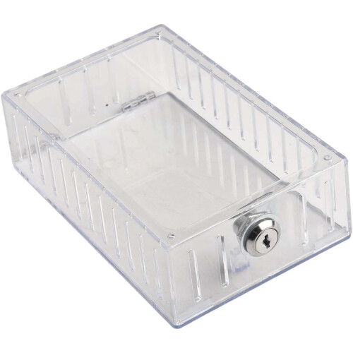Acrylic Security Box For Thermostats With Combination Lock, Easy Installation, Wall Mount 2