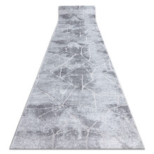 Passatoia Structural MEFE 2783 Marmo due livelli di pile grigio 150 cm 150x120 cm