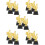 20 pcs thumb trophy kids prize for competition 8