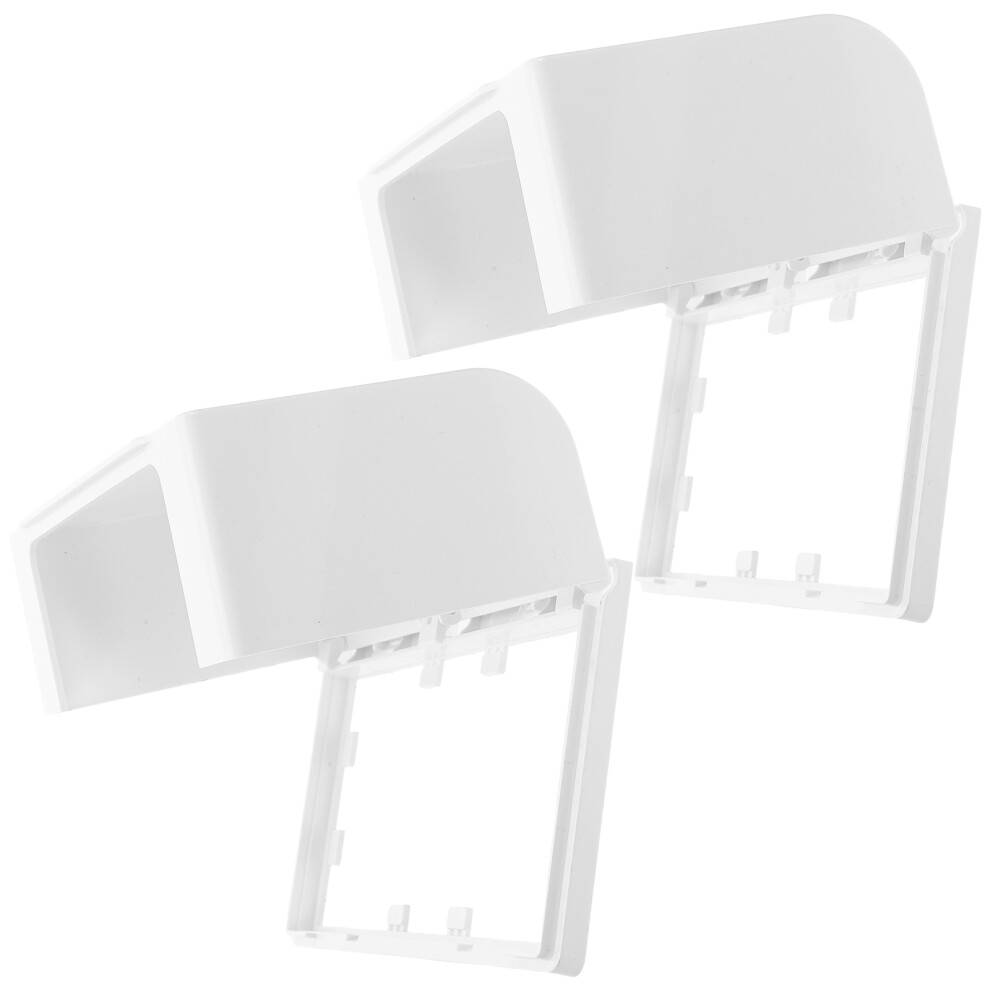 2Pcs Waterproof Wall Outlet Cover, 2-Slot Socket Protector Box 3262695238664