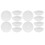 12pcs small dipping bowls for chips and ingredients decorative set 9
