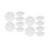 12pcs small dipping bowls for chips and ingredients decorative set 10