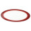 silicone round baking mat non-stick heat resistant 254mm 5