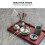 3pcs retro brass turtle crane statue, small animal tea pet decor 6