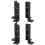 4pcs heavy duty wood fence post base brackets 1