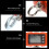professional crane scale portable digital hanging hook scale set 8