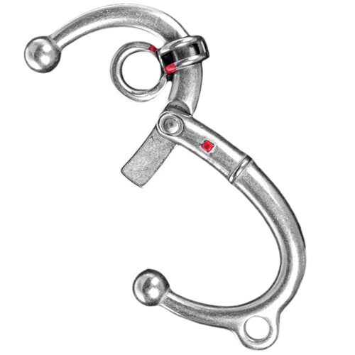 stainless steel cow nose ring with spring plier for cattle
