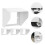 4pcs weatherproof doorbell enclosure for covers 10
