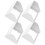 4pcs weatherproof doorbell enclosure for covers 6