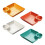 4pcs Chip And Dip Serving Platter Multipurpose Trays 11