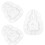 3 pcs melon shaping molds for growing ginseng fruit and vegetables 4