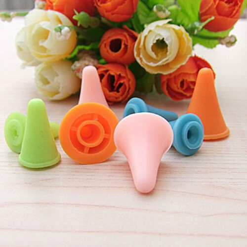 80pcs knitting needle protectors for crochet, sewing, assorted colors 2