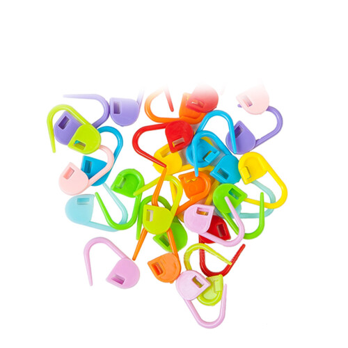 80pcs knitting needle protectors for crochet, sewing, assorted colors 1