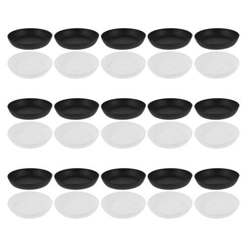 30Pcs Multi Plastic Planter Base Saucers Water Drip Trays for Flowers