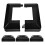 Post Cover Plate Square 4pcs 4.9x4.9x1.3in 1