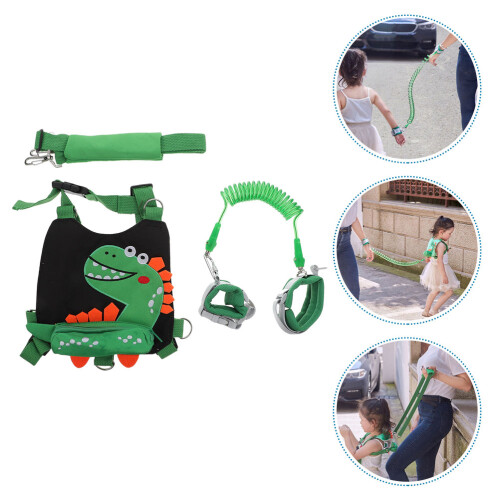 child wrist strap safety leash dinosaur pattern toddler harness 2