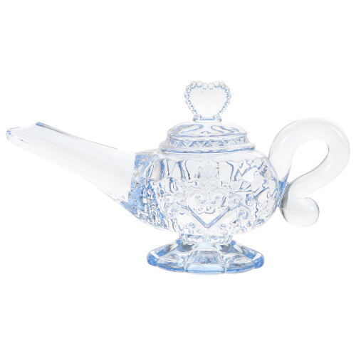 3Pcs Vintage Acrylic Lamp Models -Blue Decorative Home Table 2
