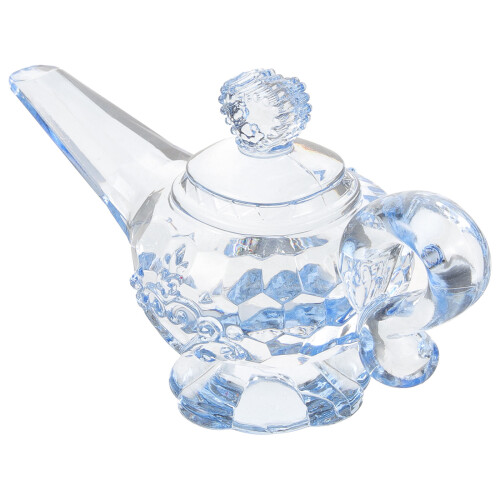 3Pcs Vintage Acrylic Lamp Models -Blue Decorative Home Table 1