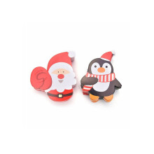 50pcs penguin santa lollipop paper xmas diy candy decor for kids