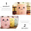 Milky Tea Pillow Lovely Decorative Cotton Stuffed Pacifying Pillow 11