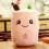 Milky Tea Pillow Lovely Decorative Cotton Stuffed Pacifying Pillow 6
