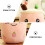 Milky Tea Pillow Lovely Decorative Cotton Stuffed Pacifying Pillow 9