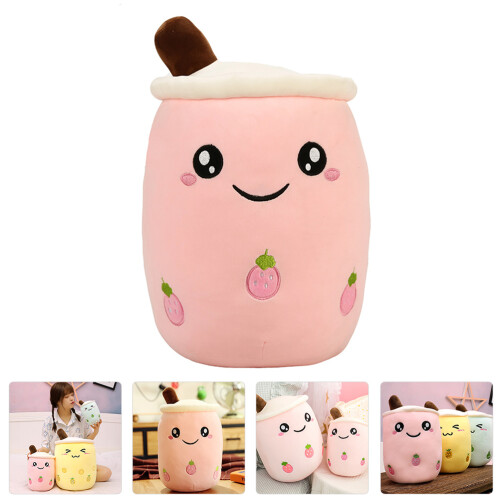 Milky Tea Pillow Lovely Decorative Cotton Stuffed Pacifying Pillow 2