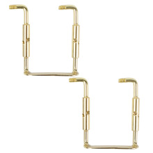 2pcs metal violin chinrest screws fittings