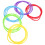 25 braccialetti silicone e , anni '80 5