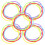 25 braccialetti silicone e , anni '80 9