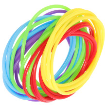 25 braccialetti silicone e , anni '80