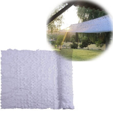 Camo Netting Outdoor Camouflage Lightweight Durable 1.5x10m 2x8m 3x6m White Sunscreen Gazebo Decoration Forest Look