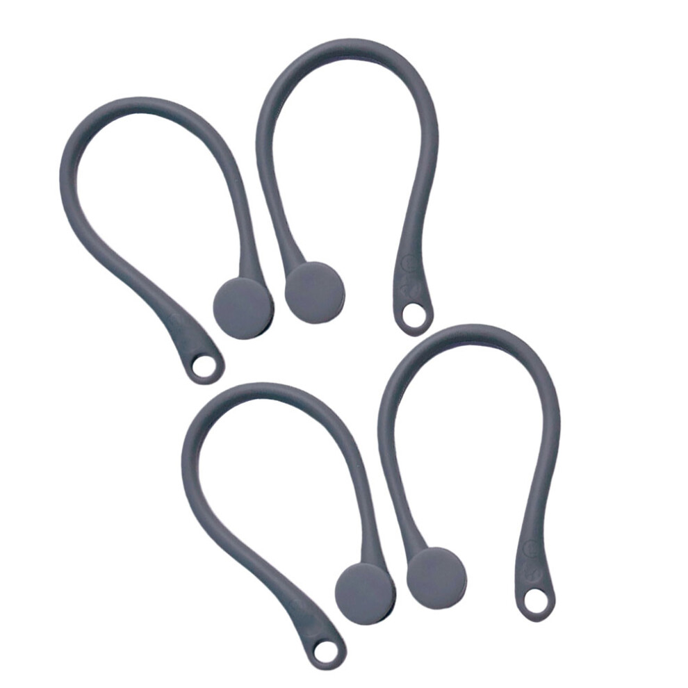 2 Pairs Protective Earhooks For Airpods Sports Anti-Lost Grey 3263932024750