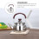 stainless steel tea kettle 0.75l practical boiling teapot 11