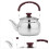 stainless steel tea kettle 0.75l practical boiling teapot 4