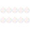 30 Pcs Clear Iridescent Shatterproof Ornament Balls for Christmas Tree 1