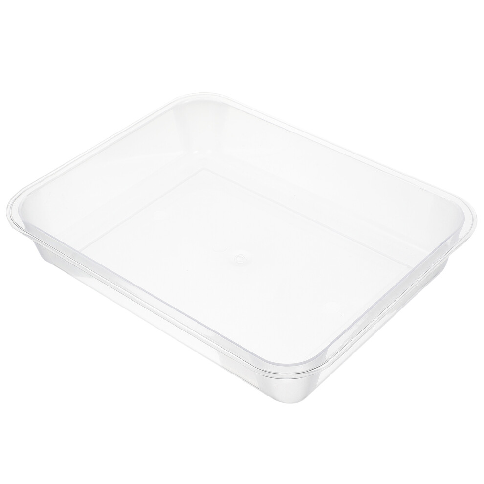 1Pc Multi-Function Food Storage Tray Rectangular Dumpling Plate