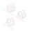30 Pcs Clear Iridescent Shatterproof Ornament Balls for Christmas Tree 7