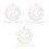 30 Pcs Clear Iridescent Shatterproof Ornament Balls for Christmas Tree 8