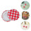 100pcs Mason Jar Lids for Canning Jam Jelly Storage 11
