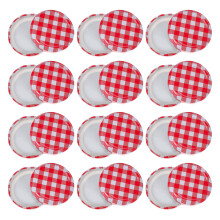 100pcs Mason Jar Lids for Canning Jam Jelly Storage