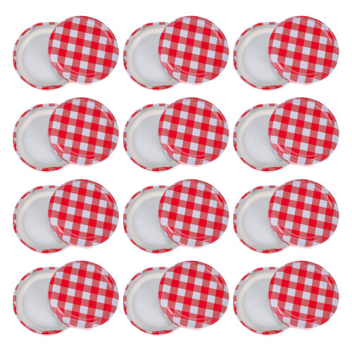 100pcs Mason Jar Lids for Canning Jam Jelly Storage