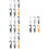 24 Pcs Multi-Purpose Clothes Drying Line Pegs Hanger Clip 9