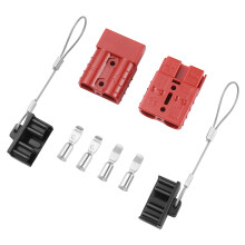 1 set battery quick connect wire harness for 50a winch trailer