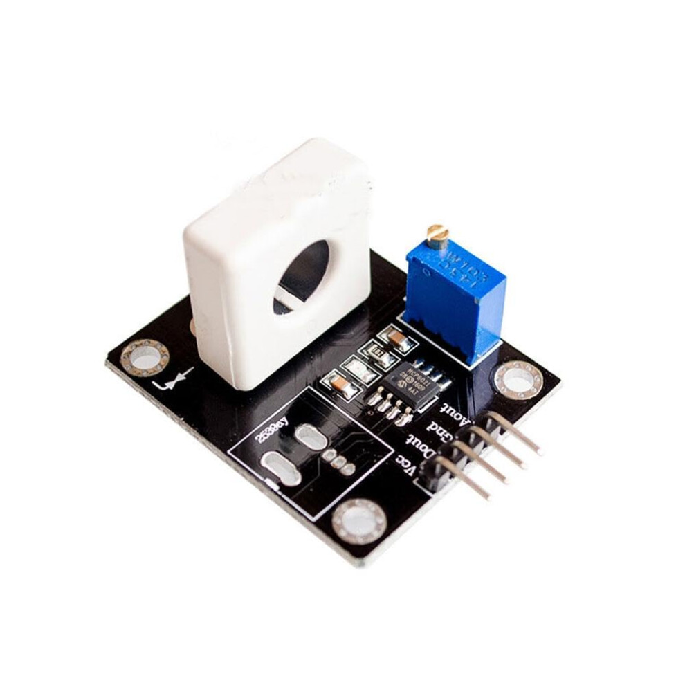 Hall Current Sensor Module Dc 5V Wcs1700, Adjustable Short-Circuit Protection, Lm393 Compatible 9354506876746